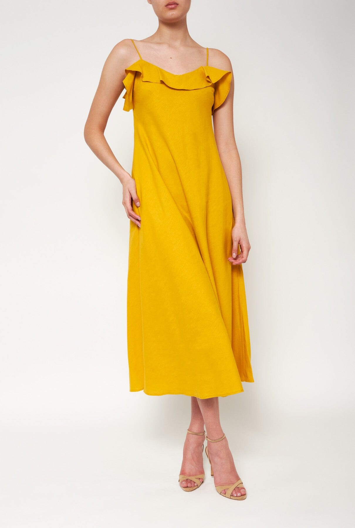 Vestido lino Dresses Devota & Lomba Prêt-à-porter 