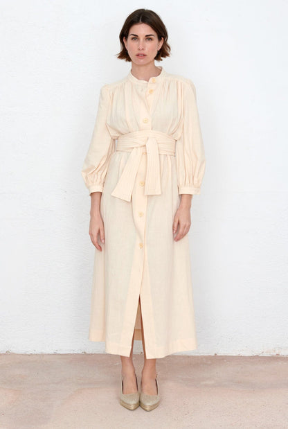 Vestido Margarita crudo Dresses SOY FASCINANTE 