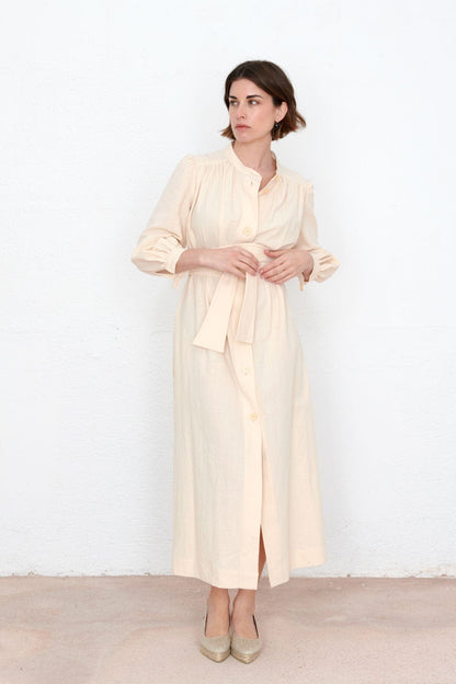 Vestido Margarita crudo Dresses SOYFASCINANTE 