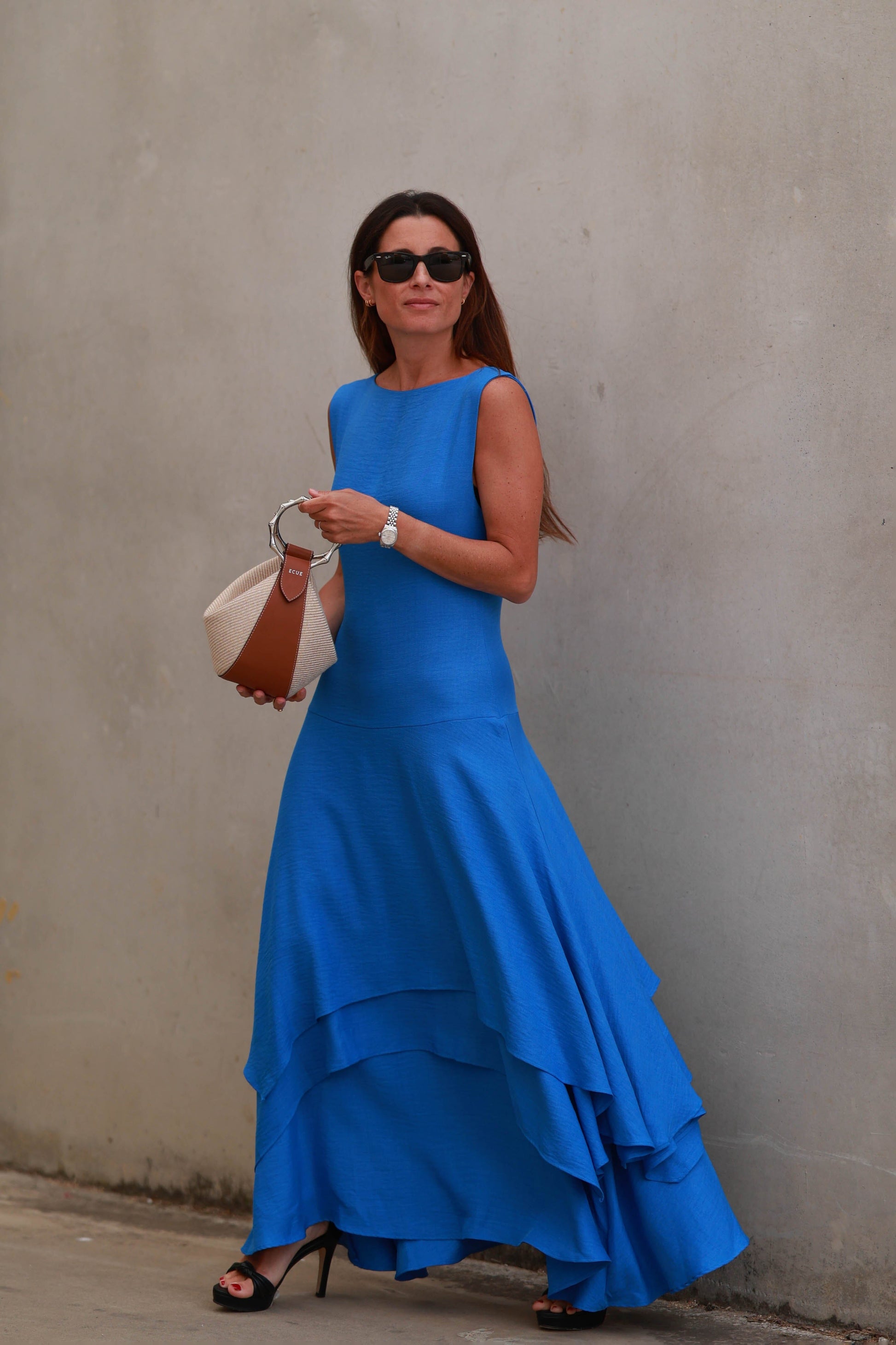 VESTIDO MARTINA AZUL Dresses Elisa Cortés 