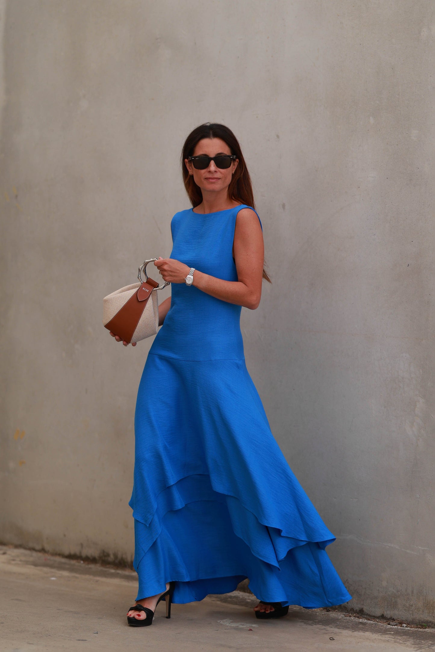 VESTIDO MARTINA AZUL Dresses Elisa Cortés 