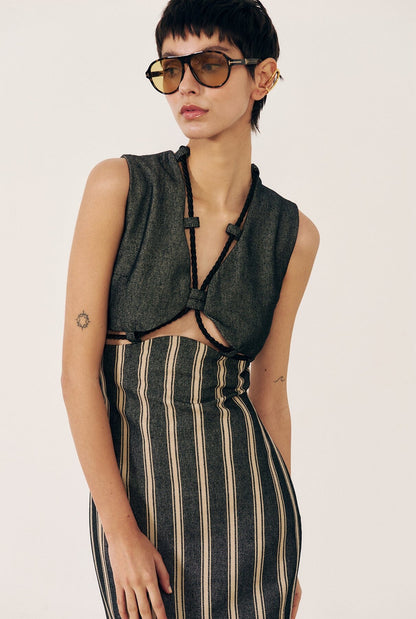 Vestido midi dos piezas Dress E.R.A.X. 