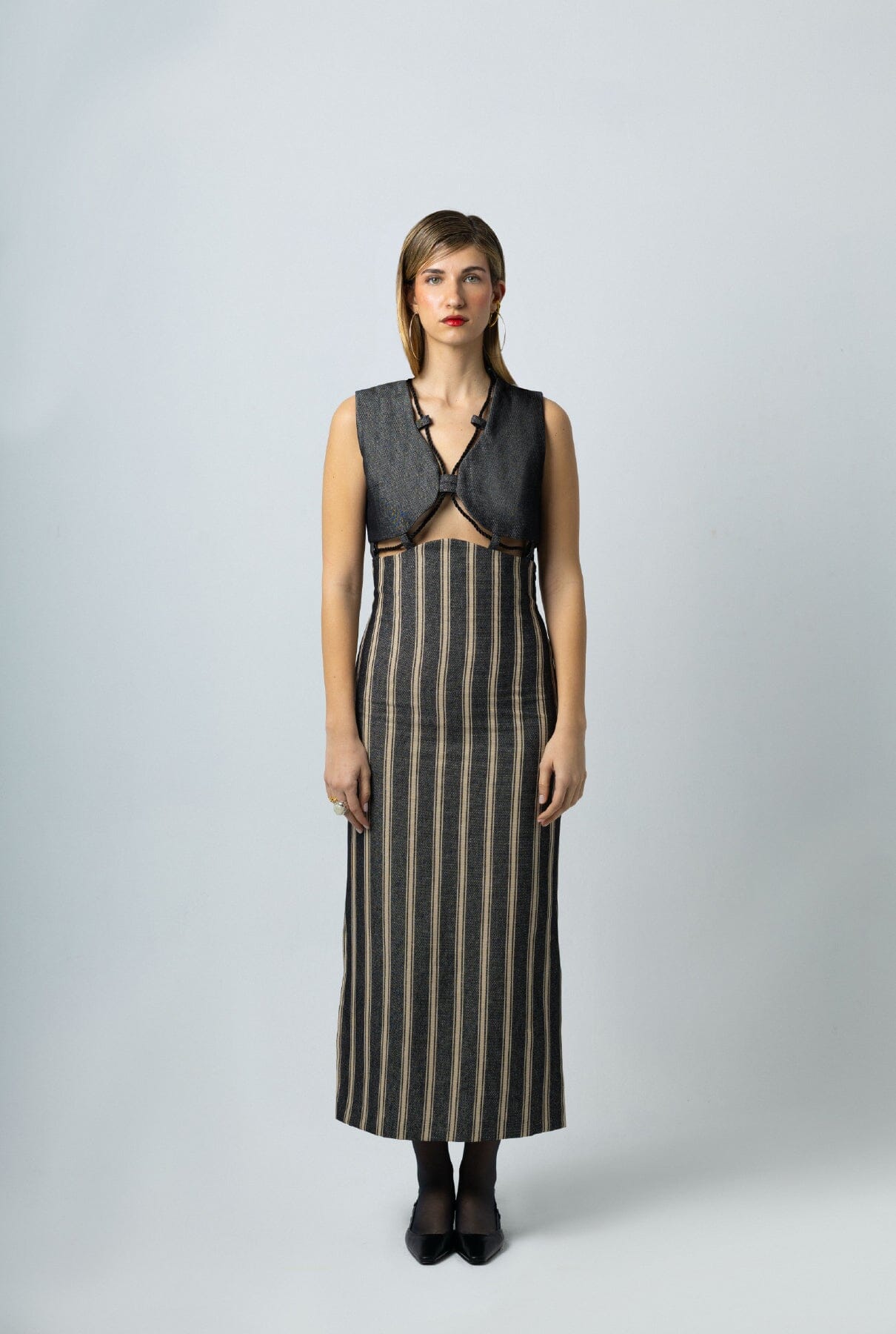 Vestido midi dos piezas Dress E.R.A.X. 