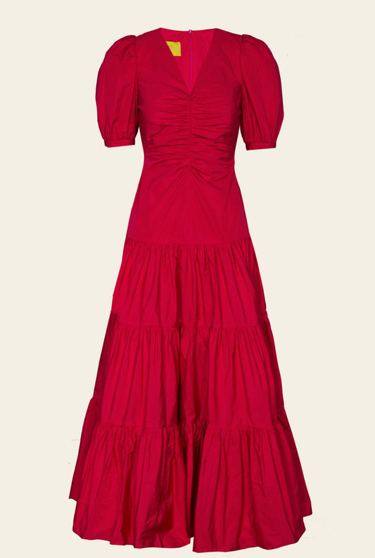 VESTIDO NAIA FUCSIA Dresses Philippa 1970 