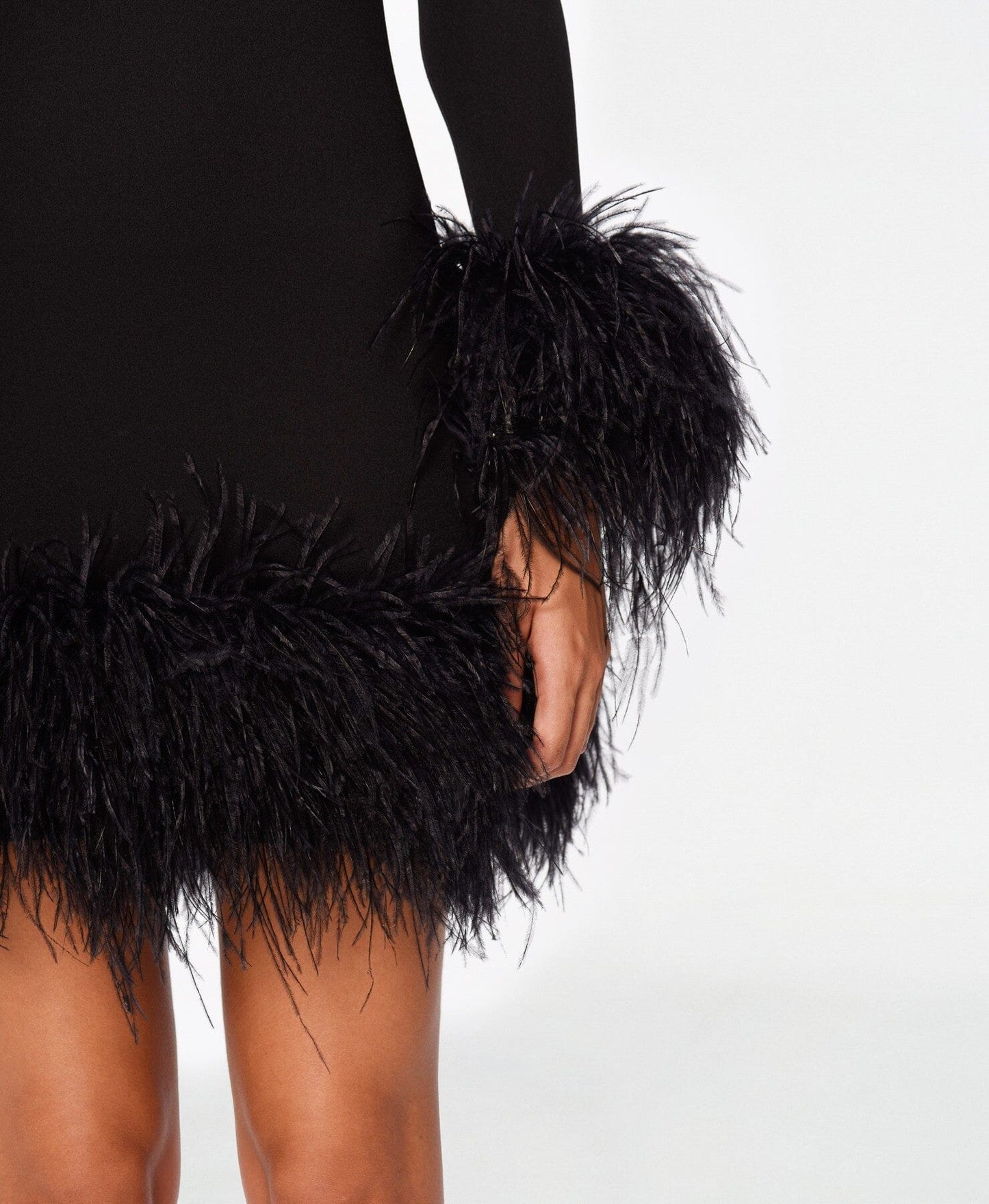 Vestido Negro Mini Bianca Dresses CLARO Couture 