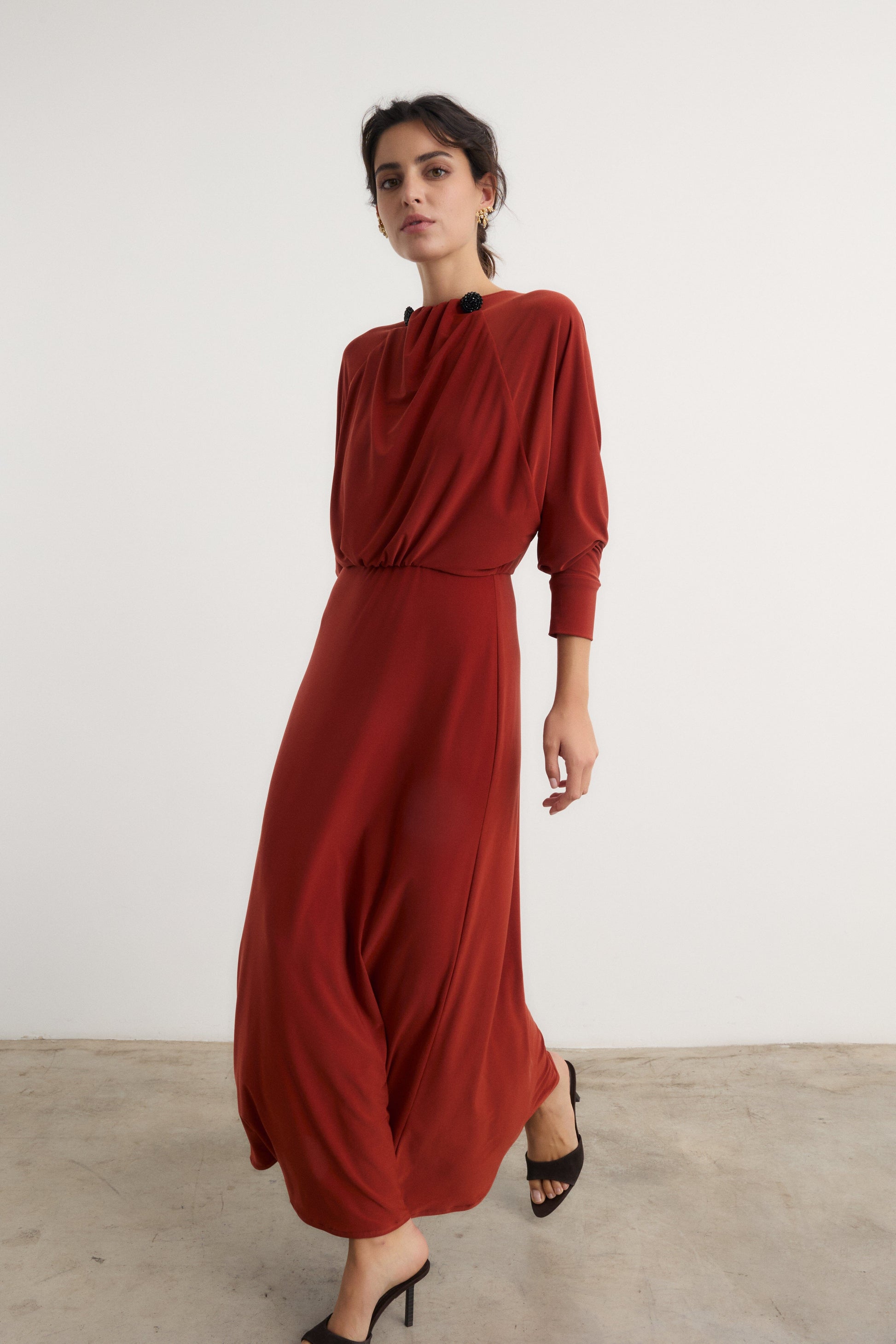 Vestido Olimpia teja - Preorder Dresses Galcon Studio 