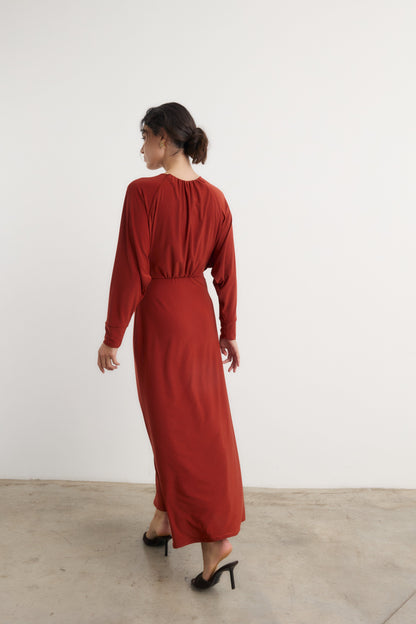 Vestido Olimpia teja - Preorder Dresses Galcon Studio 