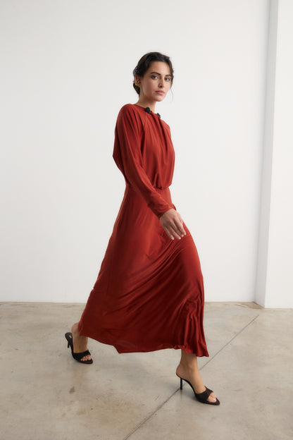 Vestido Olimpia teja - Preorder Dresses Galcon Studio 