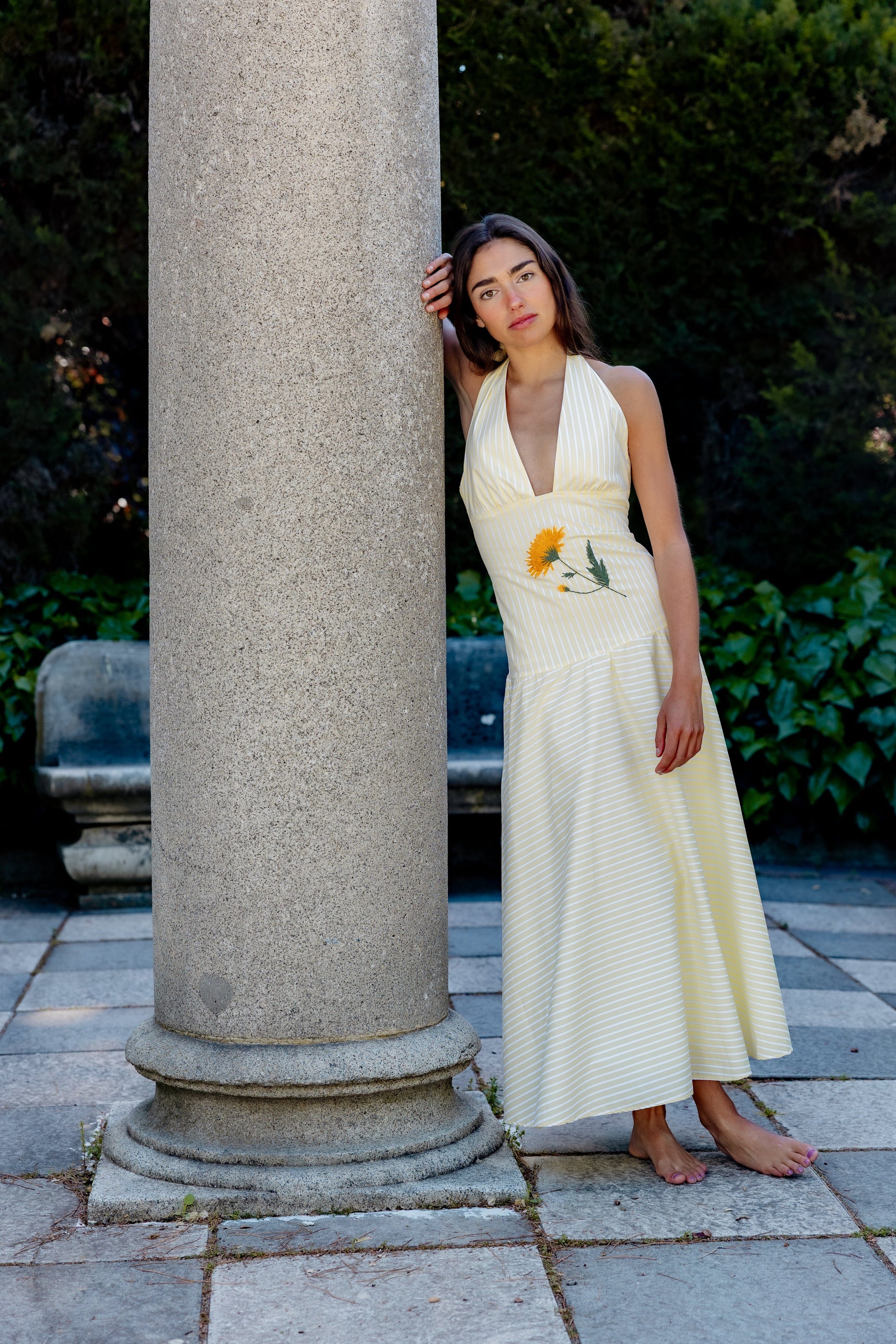 VESTIDO RAÍZ AMARILLO Dresses Copines 