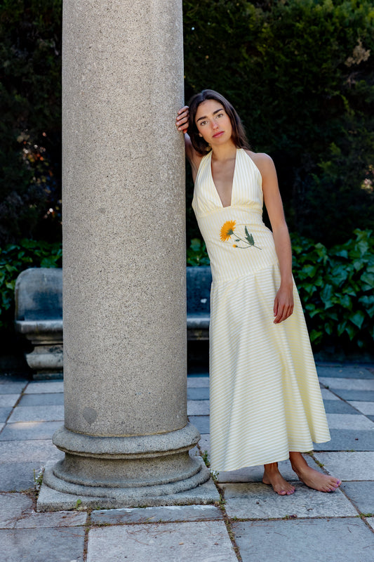 VESTIDO RAÍZ AMARILLO Dresses Copines 