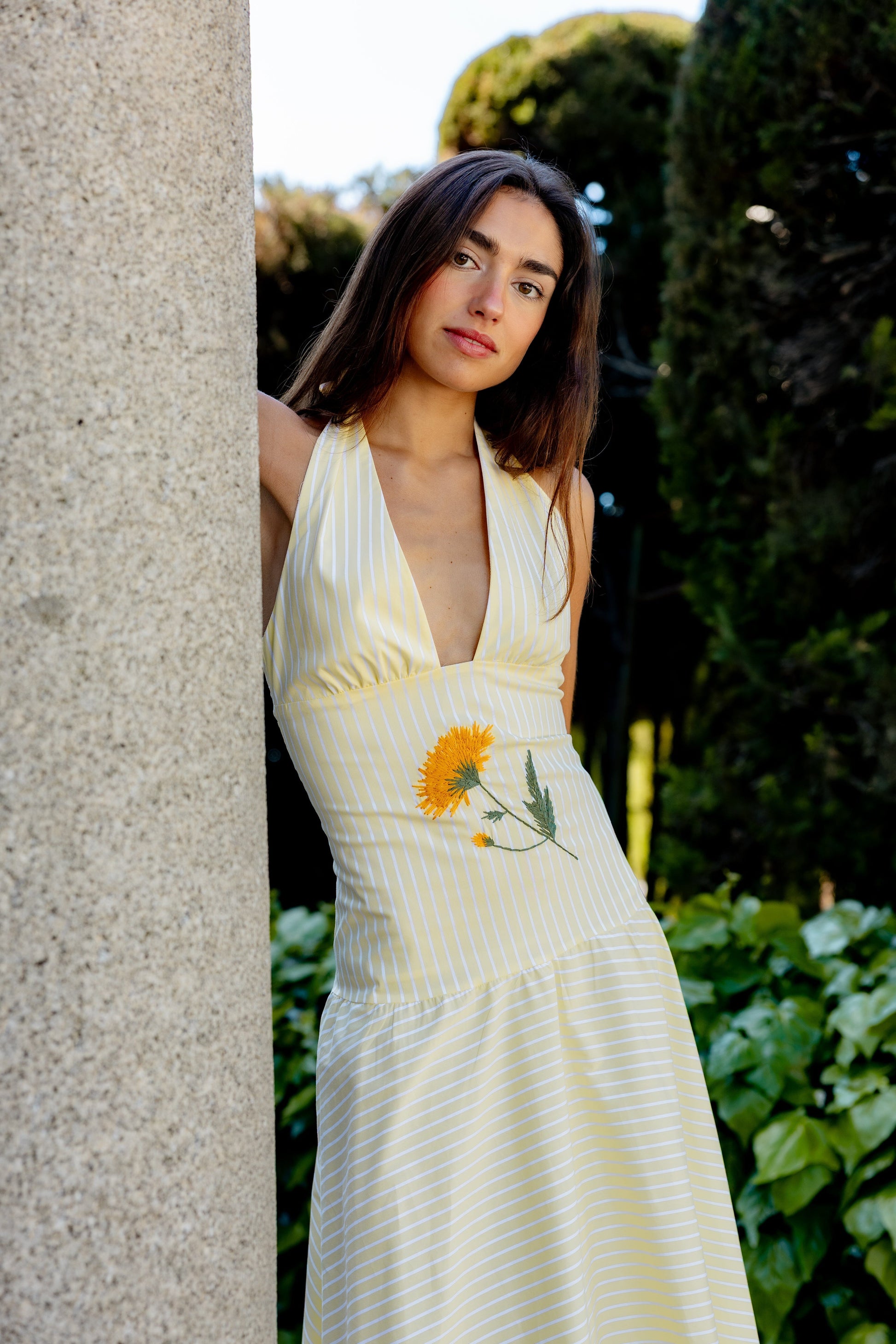 VESTIDO RAÍZ AMARILLO Dresses Copines 