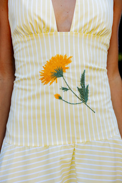 VESTIDO RAÍZ AMARILLO Dresses Copines 