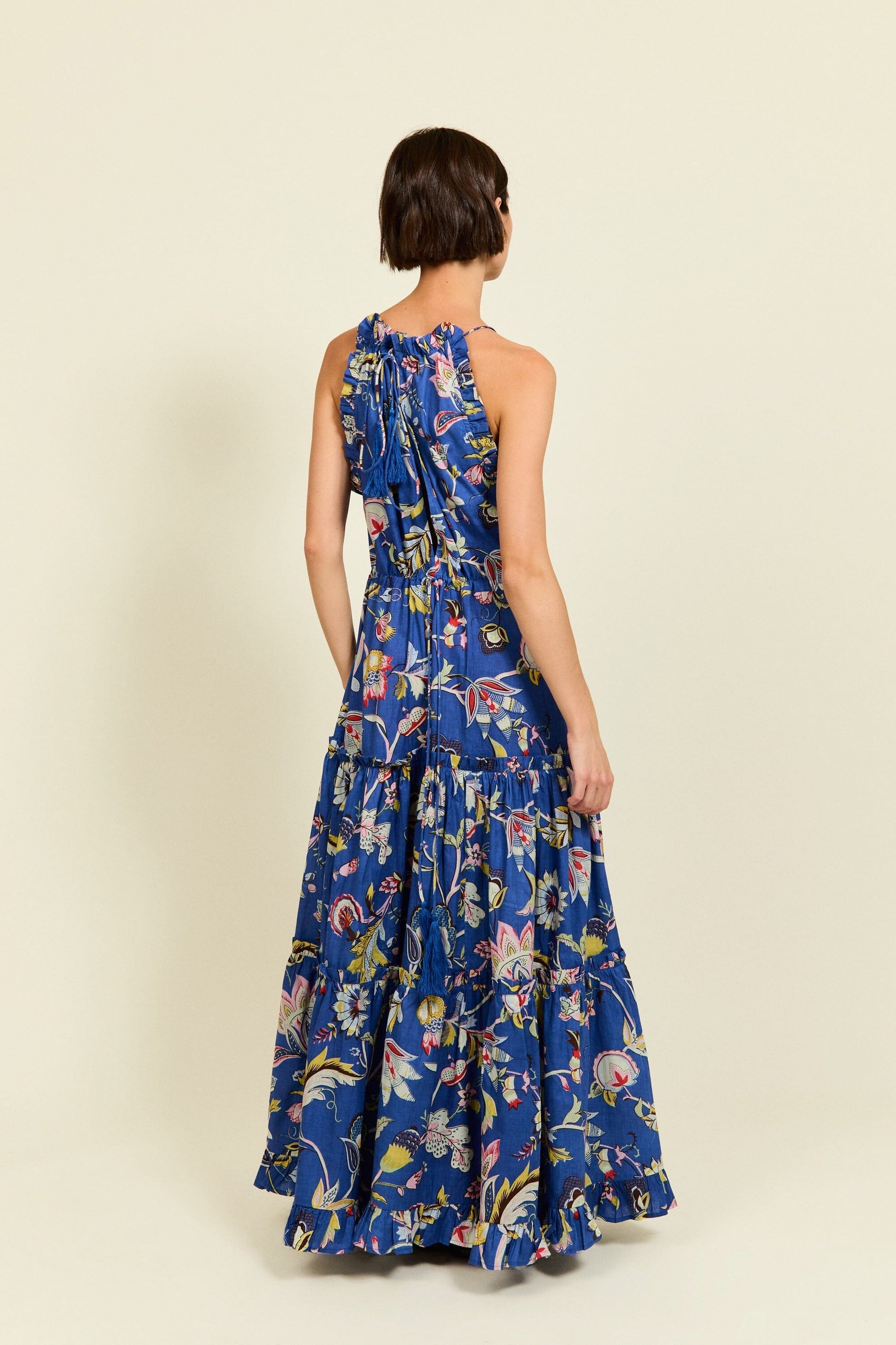 VESTIDO SHILOH AZUL Dresses Philippa 1970 