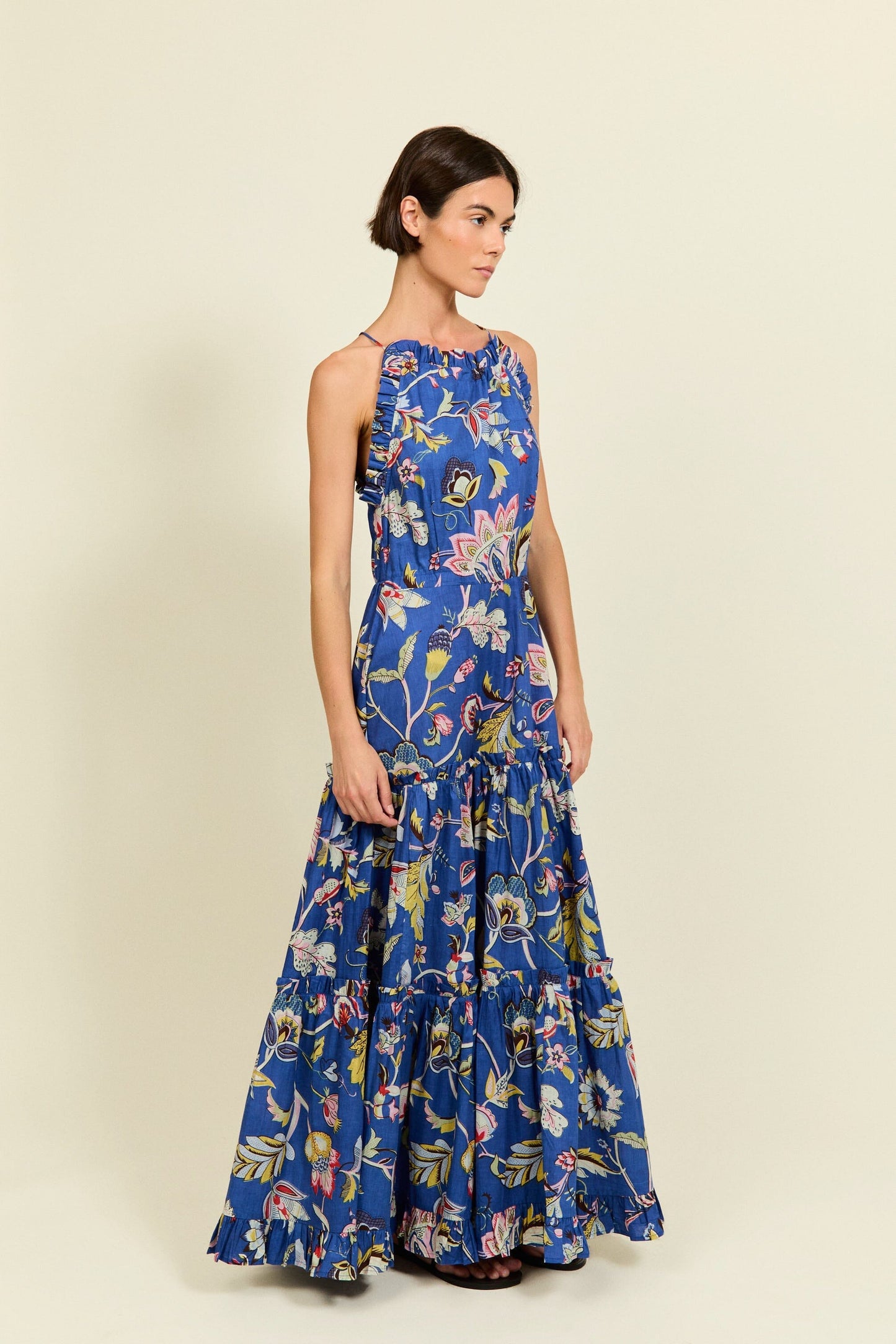 VESTIDO SHILOH AZUL Dresses Philippa 1970 