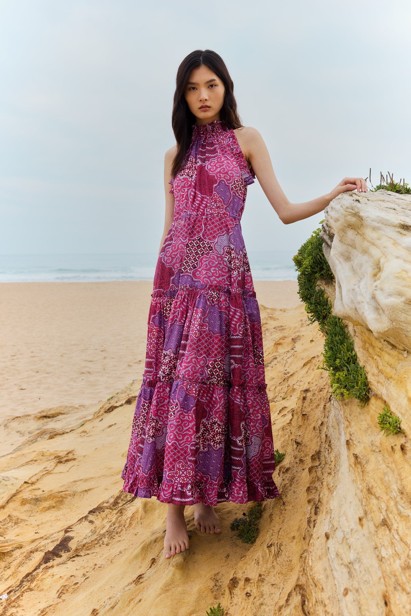 VESTIDO SHILOH ROSA Dresses Philippa 1970 