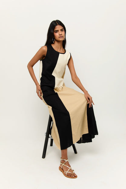 VESTIDO SOMAO TRICOLOR Dresses Werit 