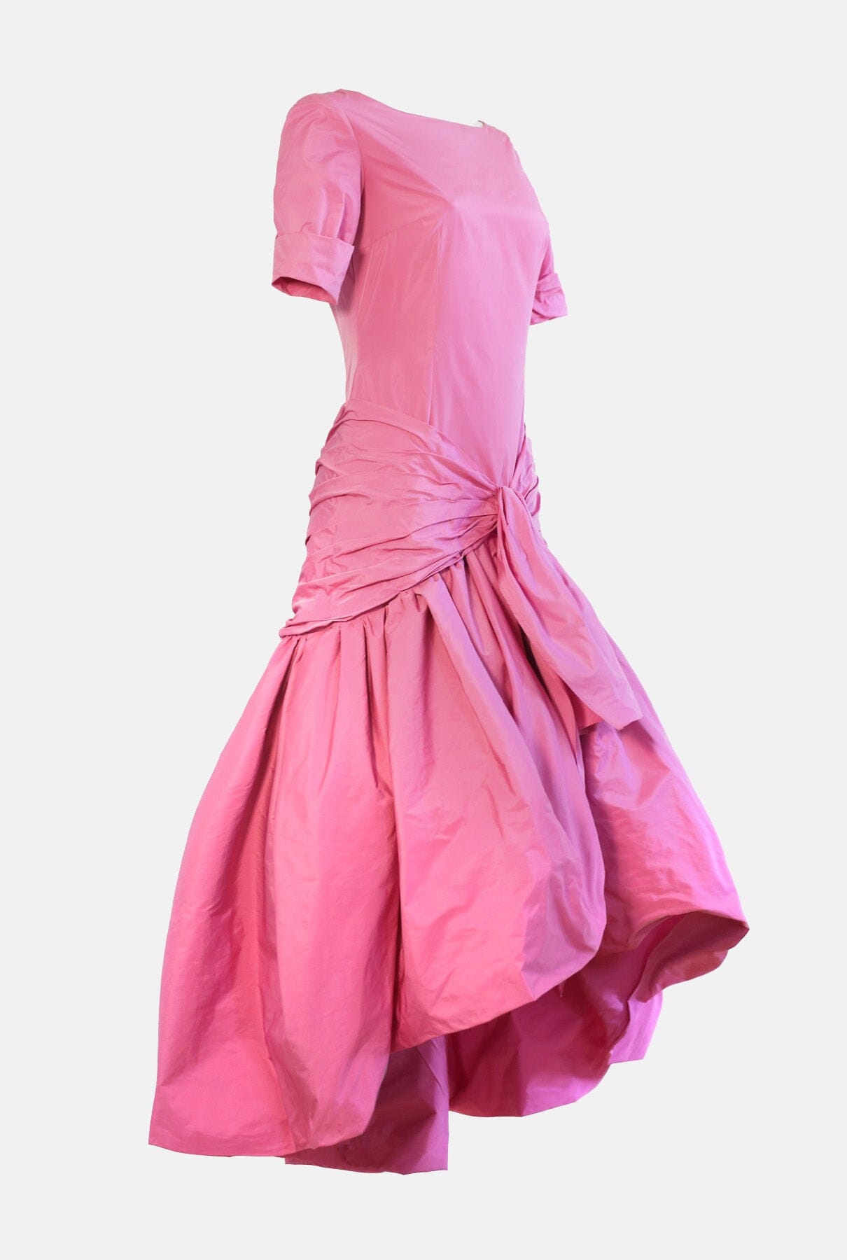 Vestido tafetán rosa Dresses Malne 