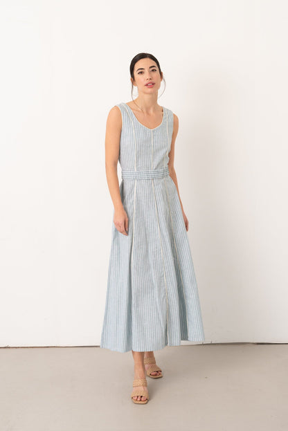 Vestido Vendome Azul Dresses Vano Studio 