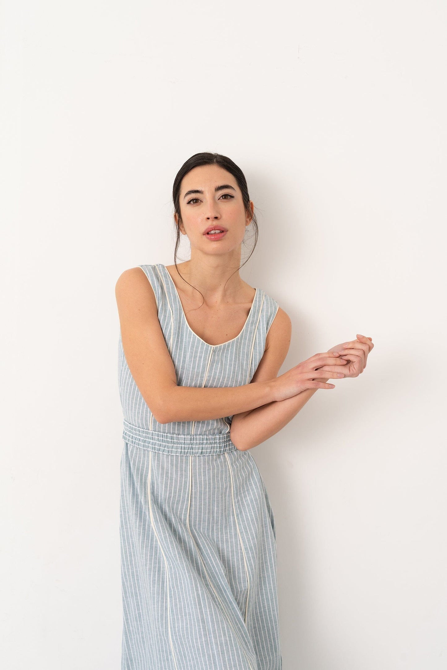 Vestido Vendome Azul Dresses Vano Studio 