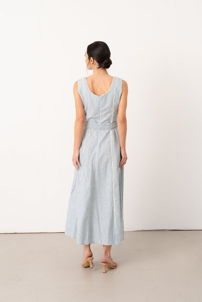 Vestido Vendome Azul Dresses Vano Studio 
