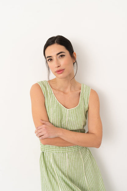 Vestido Vendome Verde Dresses Vano Studio 
