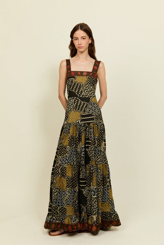 VESTIDO ZITA NEGRO Dresses Philippa 1970 