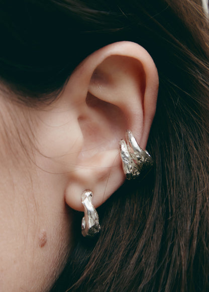 Vincle Earcuff Silver Earrings Albert Coll 