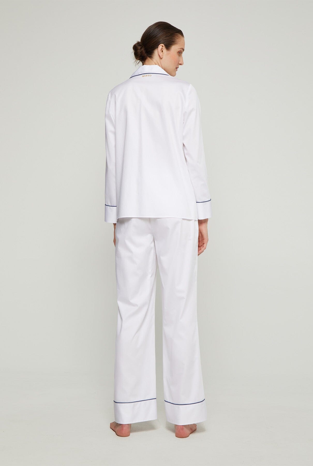 White cotton pajamas Sleepwear Mirto 