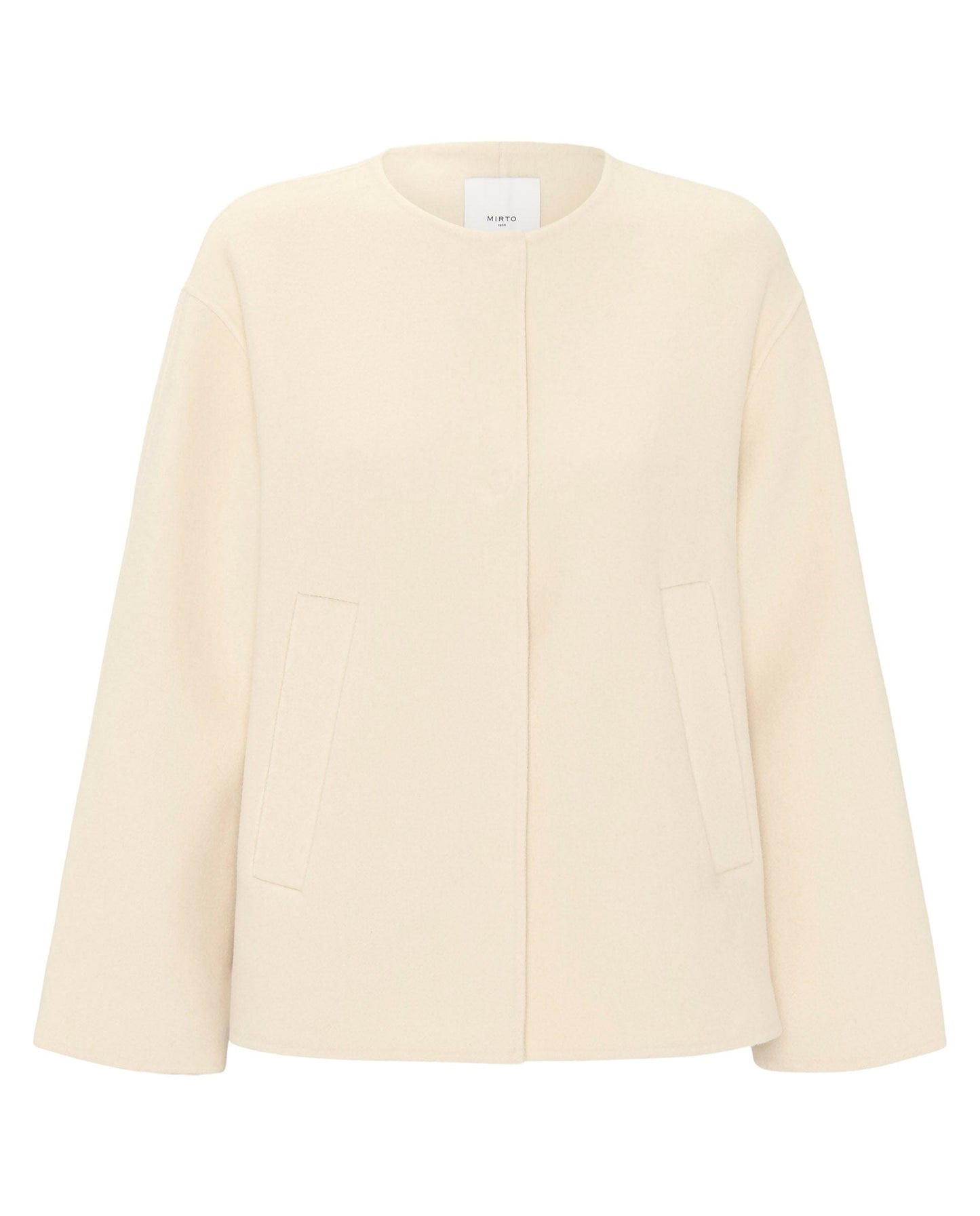 White double-face cashmere wool coat Coats Mirto 