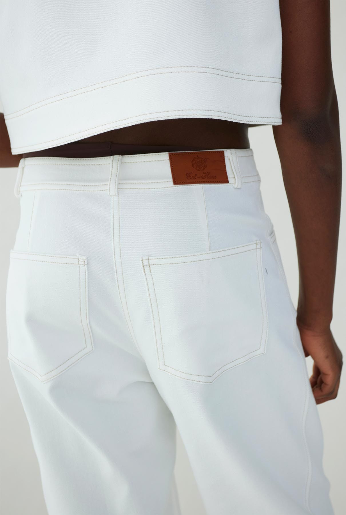 White jeans Trousers Tot-Hom 