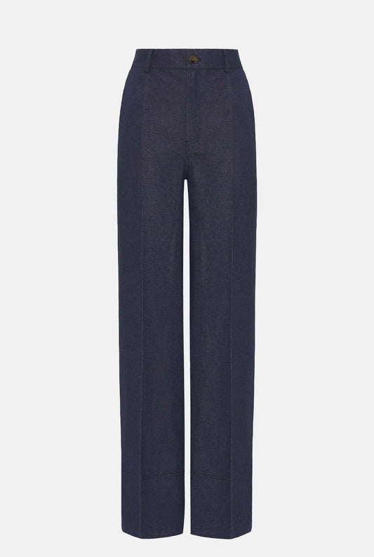 Wide leg denim trousers Trousers Mirto 