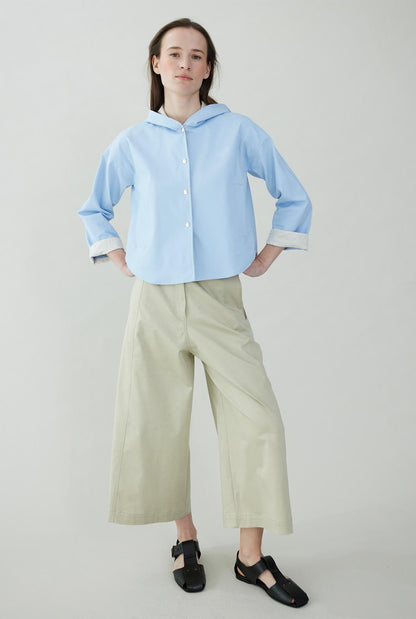 Wide-legged cotton pants Trousers Tot-Hom 
