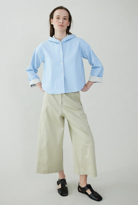 Wide-legged cotton pants Trousers Tot-Hom 