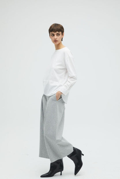 WIDE PANTS PUNTO ROMA Trousers Commelle 