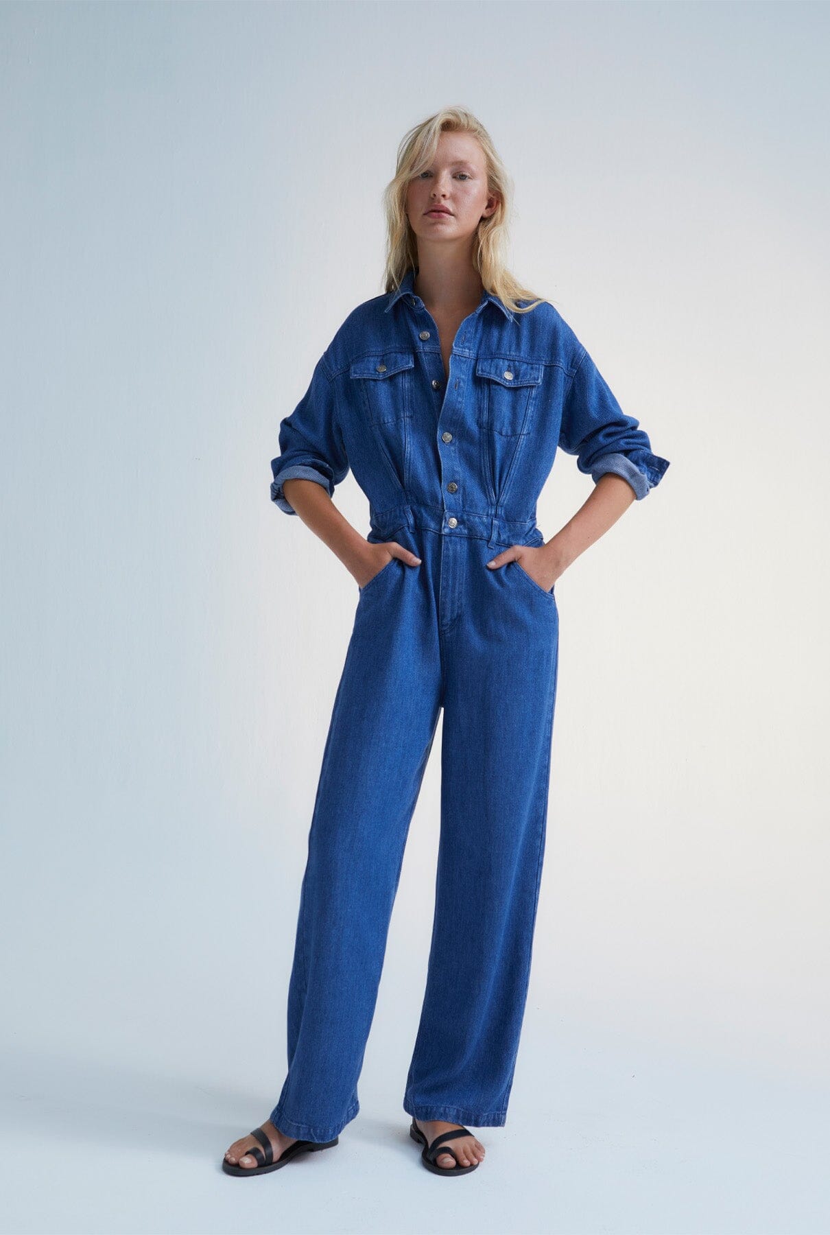 Woodland Denim Woman Jumpsuit Jumpsuits The New Society 