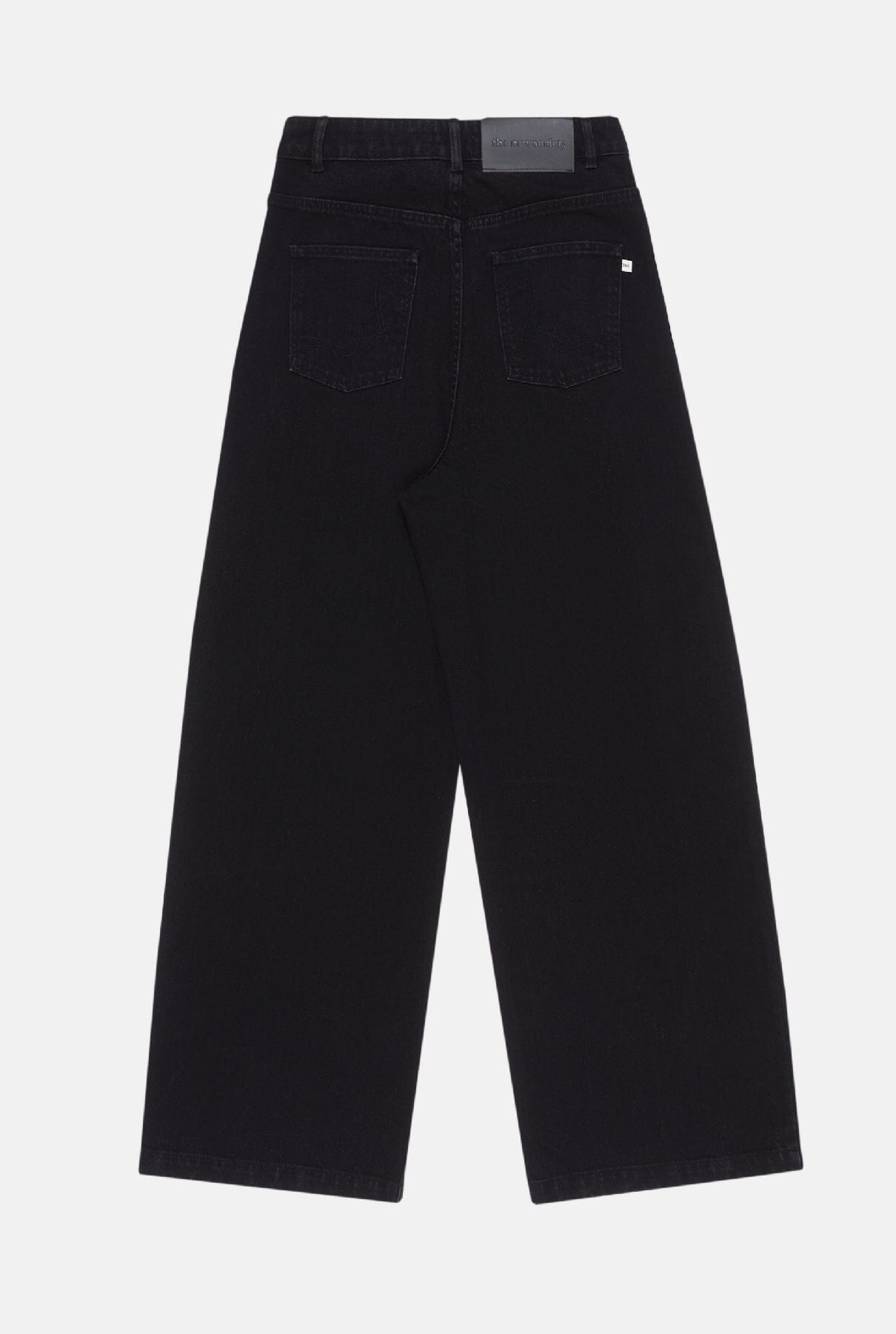 Woodland Denim Woman Pant Black Trousers The New Society 
