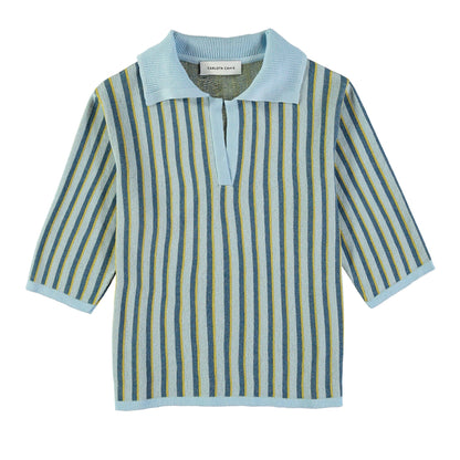 Xiringo Classic Polo Blue Shirts & Tops Carlota Cahis 