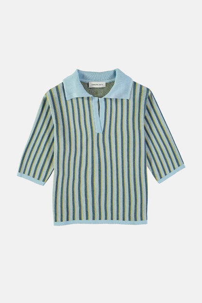 Xiringo Classic Polo Blue Shirts & Tops Carlota Cahis 