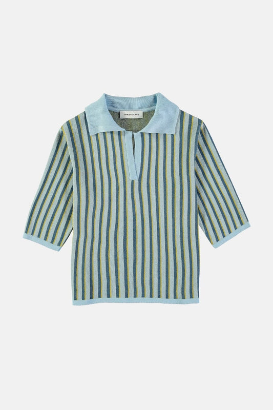 Xiringo Classic Polo Blue Shirts & Tops Carlota Cahis 