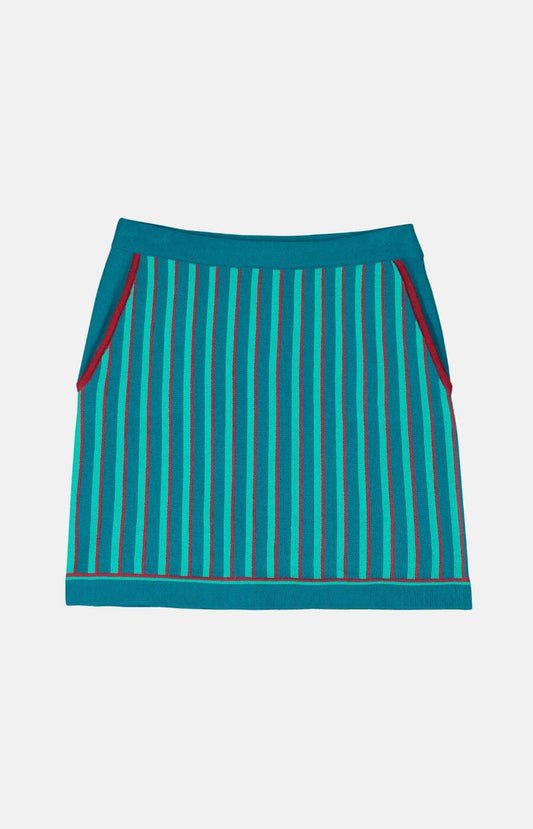 Xiringo Skirt Turquoise Skirts Carlota Cahis 