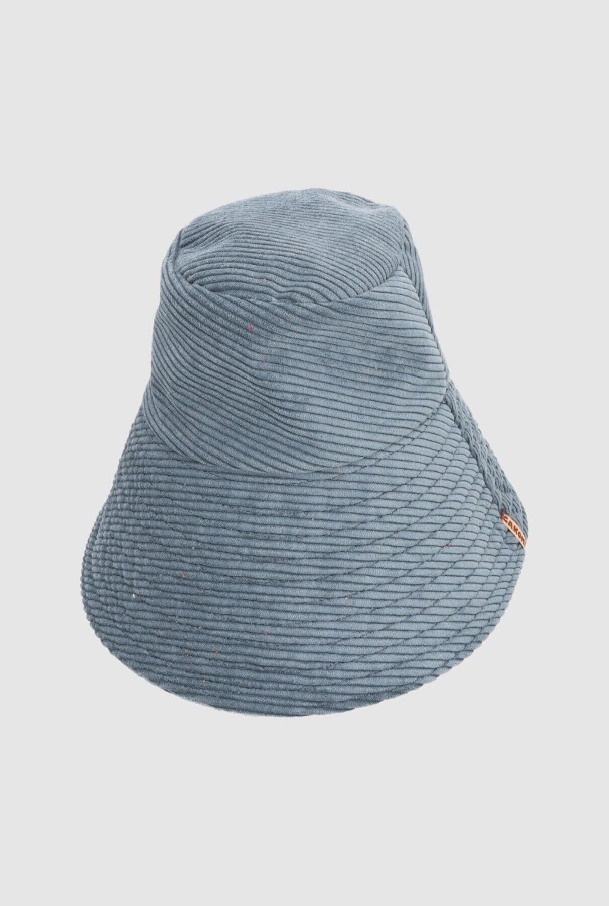 Yoyo Corduroy Hat Blue Hat Zahati 