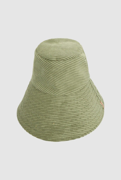 Yoyo Corduroy Hat Green Hat Zahati 
