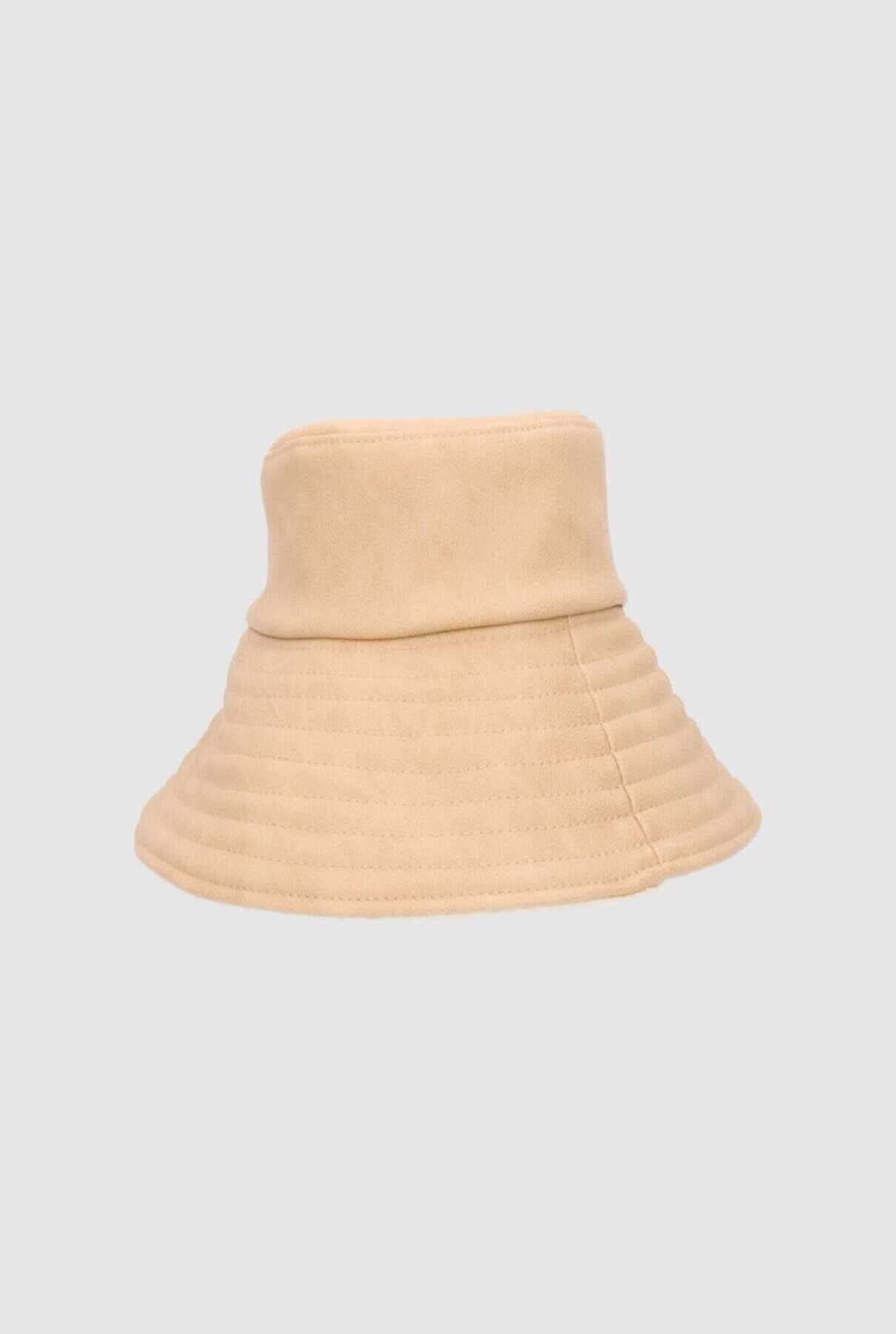 Yoyo Leather Hat Camel Hat Zahati 
