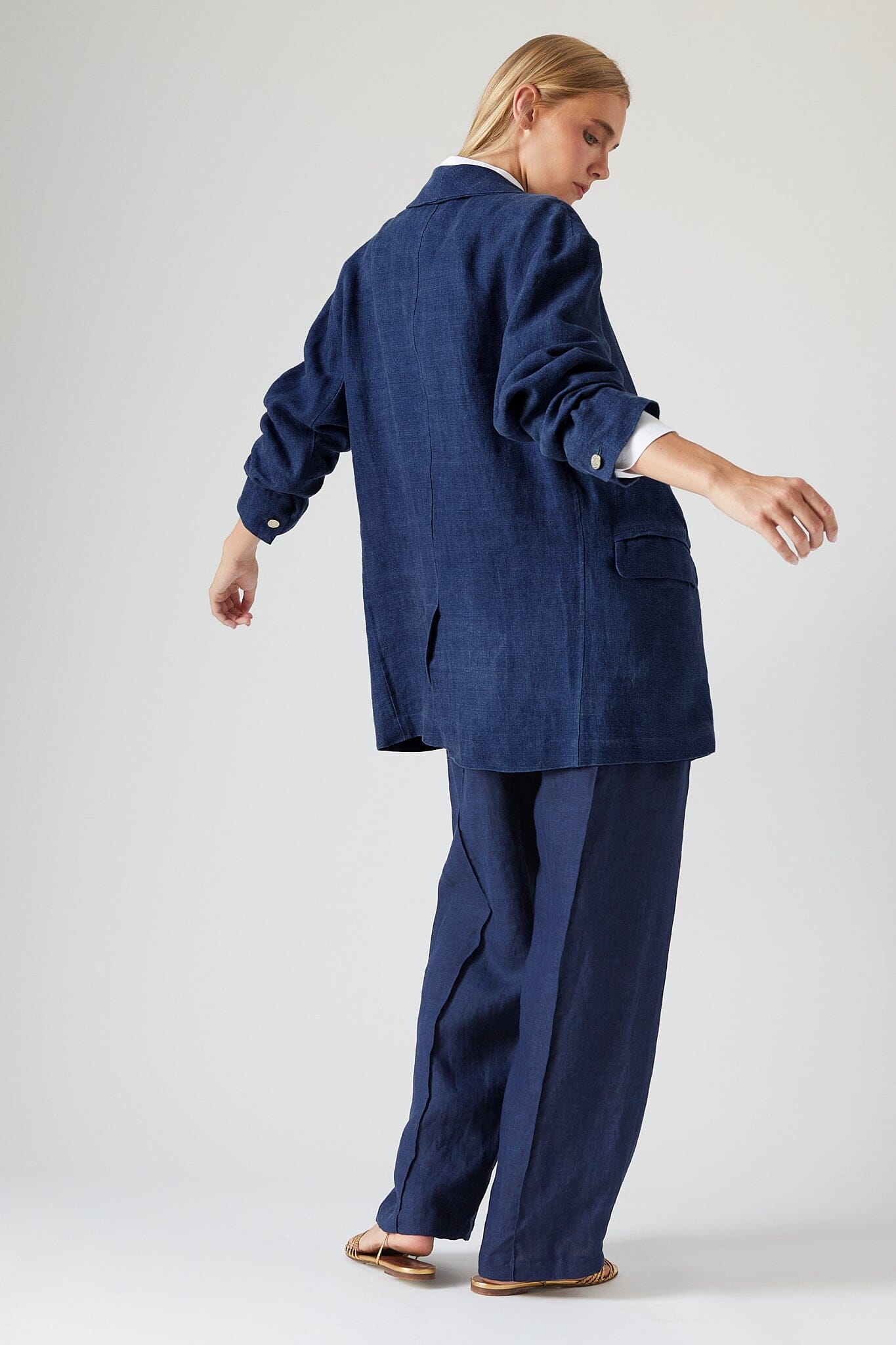 Zackary Blazer Indigo Jackets The Label Edition 