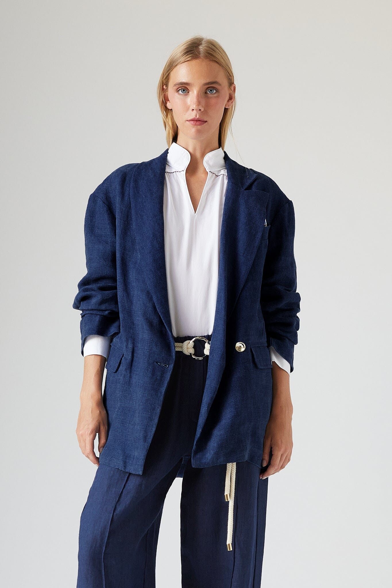 Zackary Blazer Indigo Jackets The Label Edition 