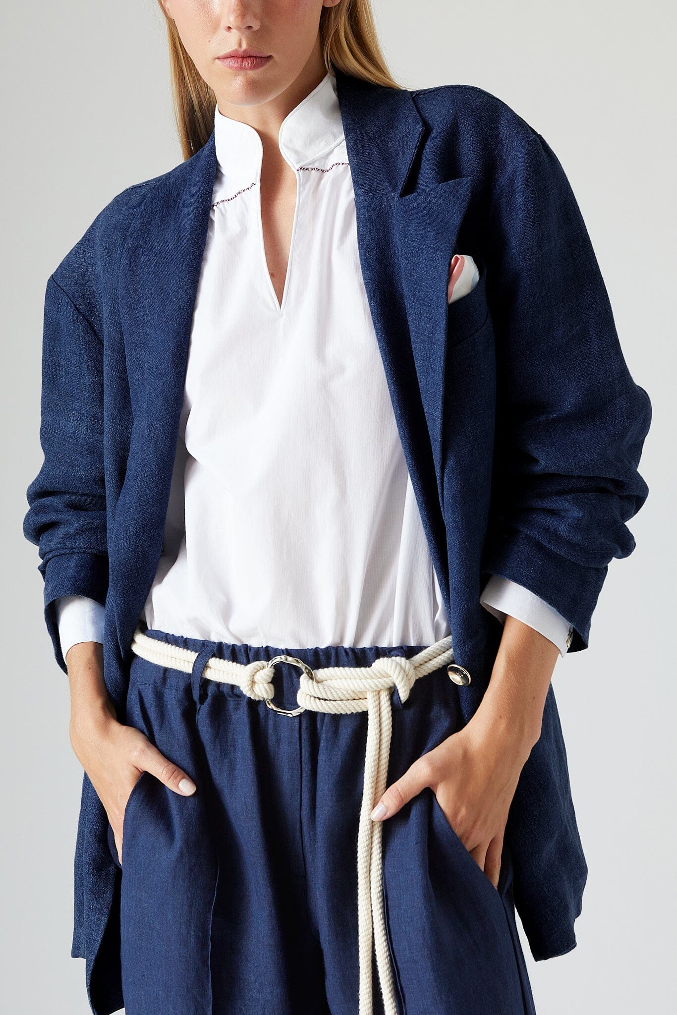 Zackary Blazer Indigo Jackets The Label Edition 