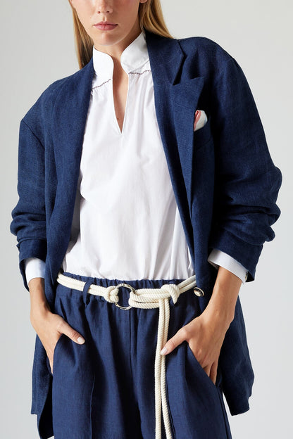Zackary Blazer Indigo Jackets The Label Edition 