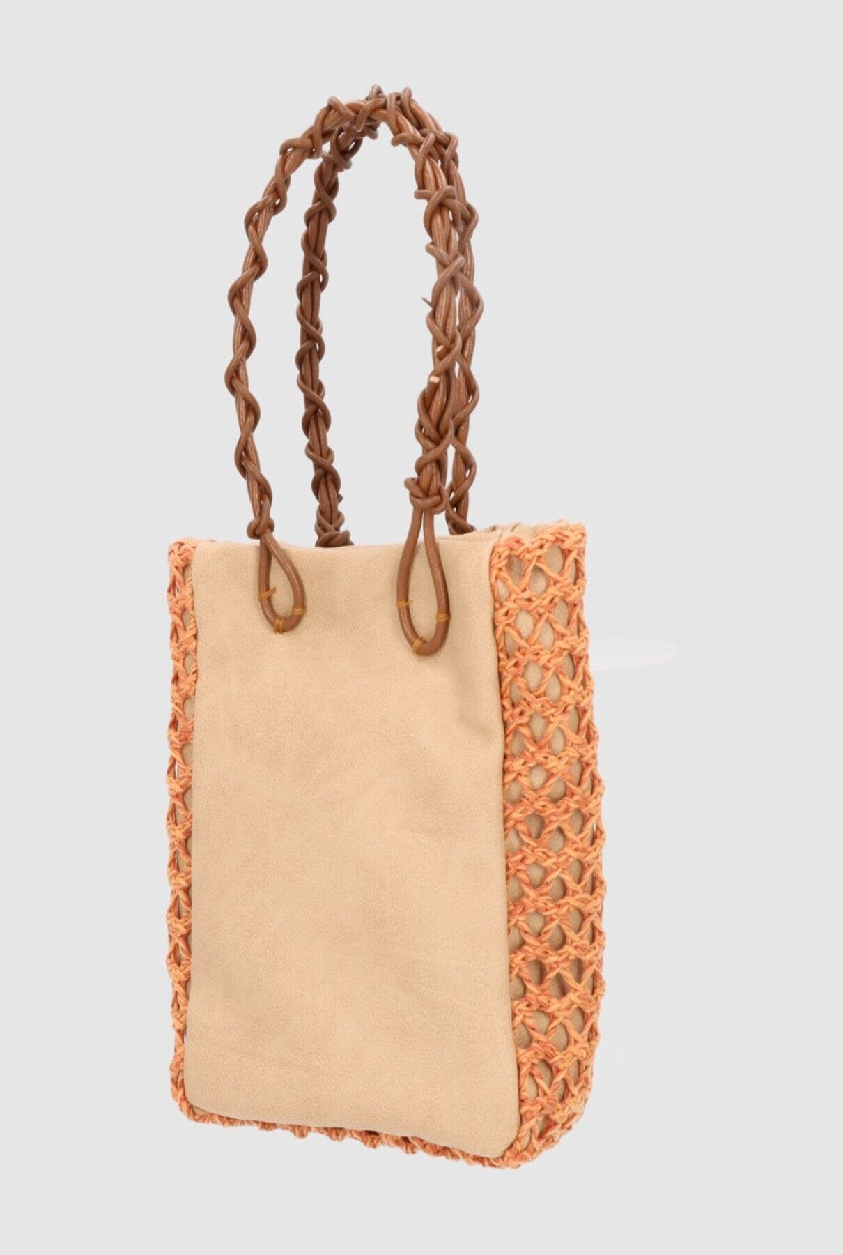 Zigzag M Bag Camel + Rust Crossbody bags Zahati 
