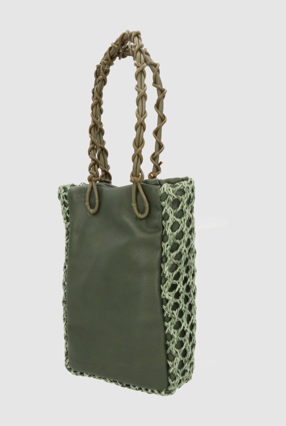 Zigzag M Bag Duo Olive Crossbody bags Zahati 