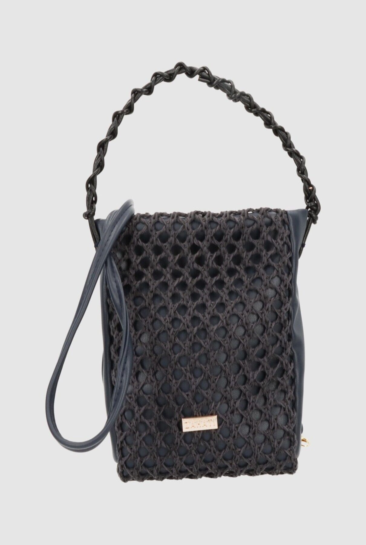 Zigzag M Bag Navy Blue Crossbody bags Zahati 